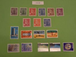 Dienstmarken UIT (D XI), Nr. 1- 18 komplett, postfrisch **