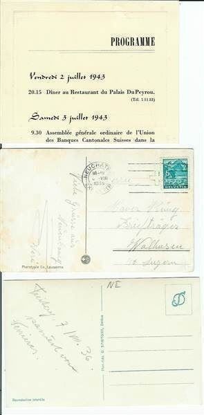 Cartoline postali: NEUCHÂTEL NE 3 AK Desor  Le Port,  Poste – Usato da Ennetmoos venduto da Ambuman 1