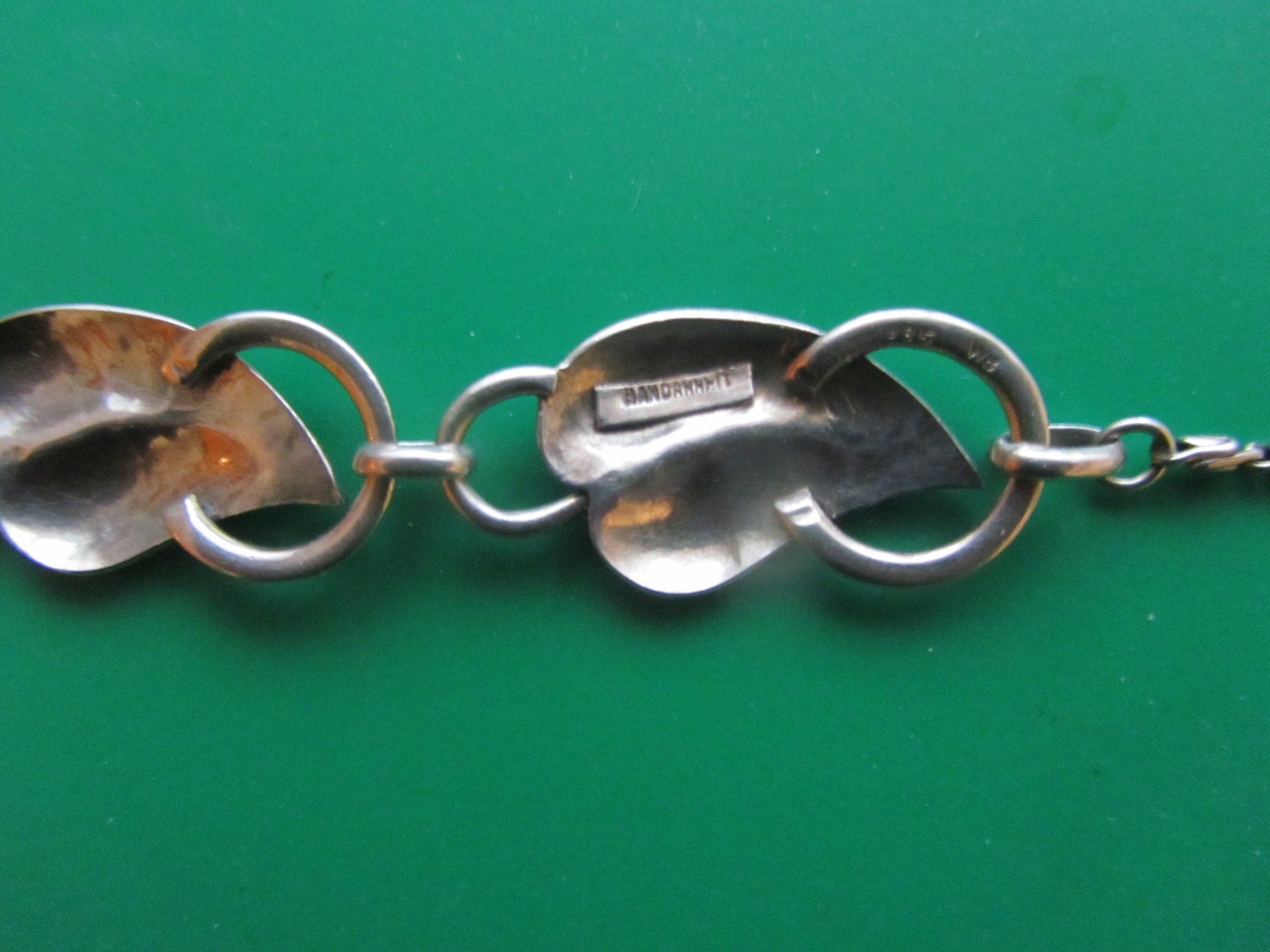 Catenine: Jugendstil Collier-Hanau um 1910-Silber – Usato da Luzern venduto da Lucernauno 3