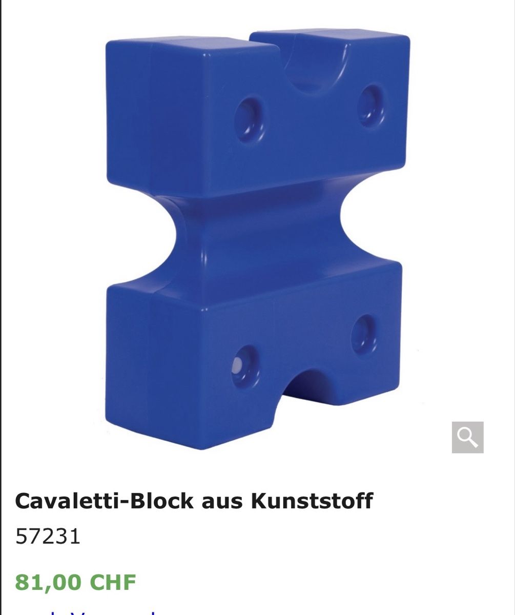Altro in Decorazioni & Accessori: Cavaletti-Block und Polepodem aus Kunststoff – Usato da Dällikon venduto da sigi036 1
