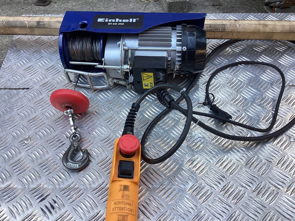 Einhell Cable Hoist TC-EH 250 (450 W, Emergency Stop