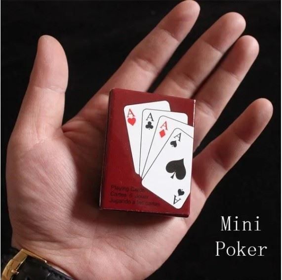 Baraja Mini Poker (Trucos De Magia) Cartas Miniatura | Éxito - Foto 5