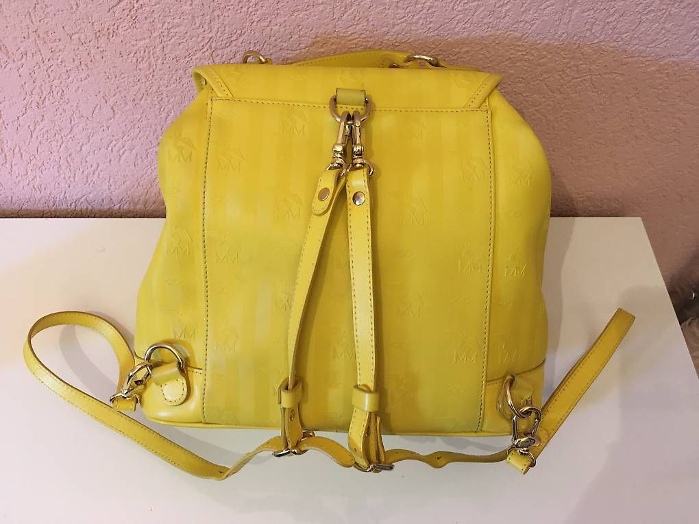Maison Mollerus Zaini: Maison Mollerus Rucksack Menusio Sonnengelb – Usato da Hofstetten SO venduto da Brigitte55 2