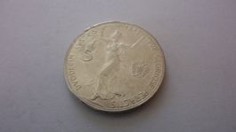 Silbermünze aus Österreich : 5 Kronen Kaiser Franz 1908
