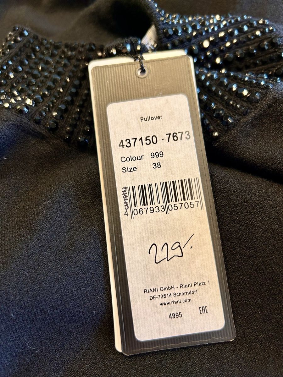 Riani Maglioni & Felpe: RIANI Kurzarmpullover Grösse 38, neu mit Etiketten – Nuovo e nell'imballaggio originale da Oberhasli venduto da anzis 4
