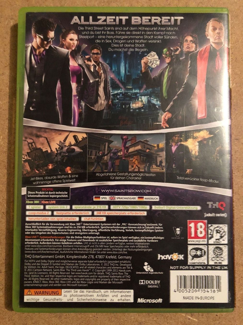 Microsoft Spiele: Saints Row The Third für Xbox 360 – Gebraucht aus Kestenholz von Mad18 2