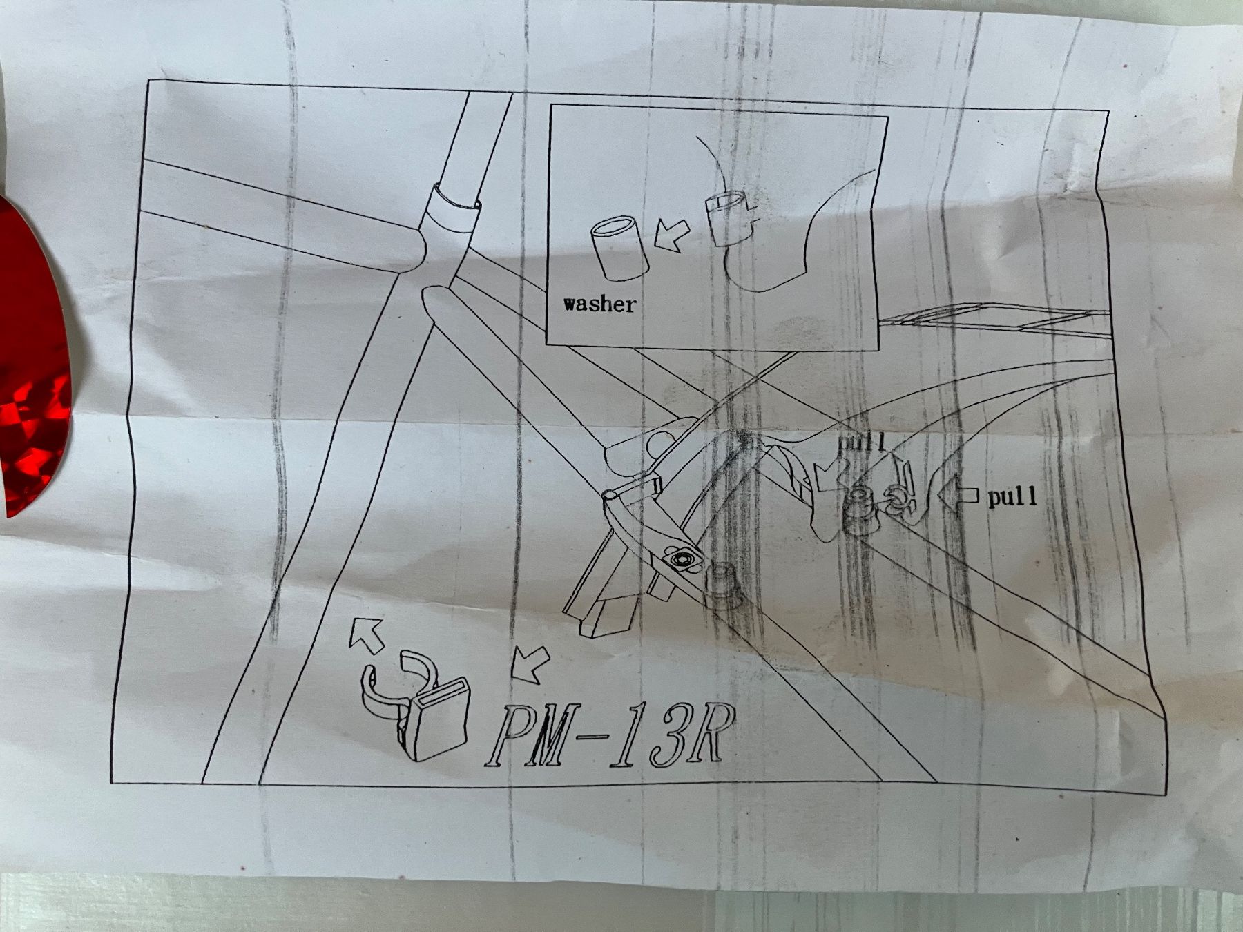 Pezzi di ricambio: Velo Schutzblech hinten und Barends, neu – Usato da Trimbach venduto da cendira 4