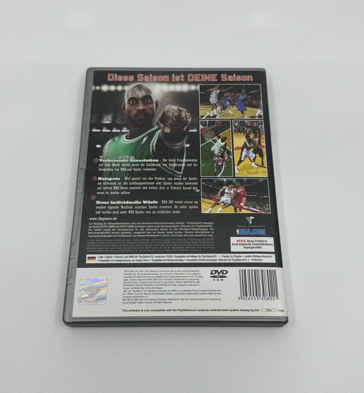 Giochi: NBA 2K9 (PS2) – Usato da Herisau venduto da Seyashop1 2