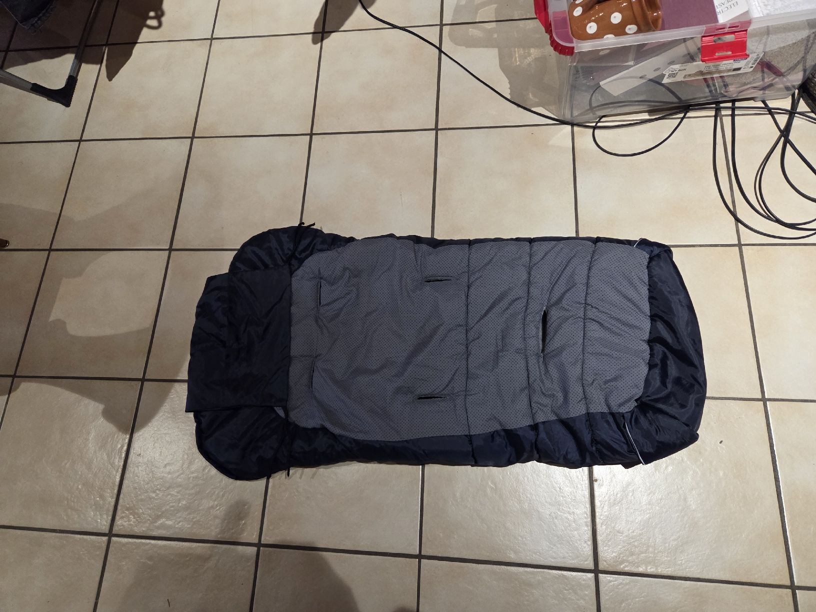 Sacchi a pelo: Fusssack Babycab dunkelblau – Usato da Aarberg venduto da chr_9v67 2