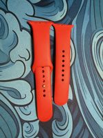 Apple Watch Bracelet montre silicone rouge taille M/L neuf