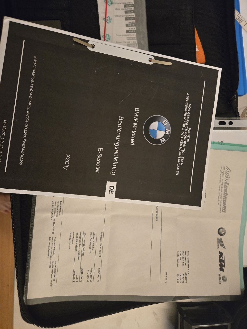 Kickboard: BMW X2 City E-scooter – Usato da Fällanden venduto da noa_mh8y 7