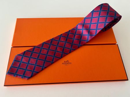 Cravate HERMES-Paris „Blaugrana“ (Barça) - avec box original