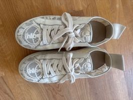 Chloe Damen Sneaker creme Spitze Grösse 40