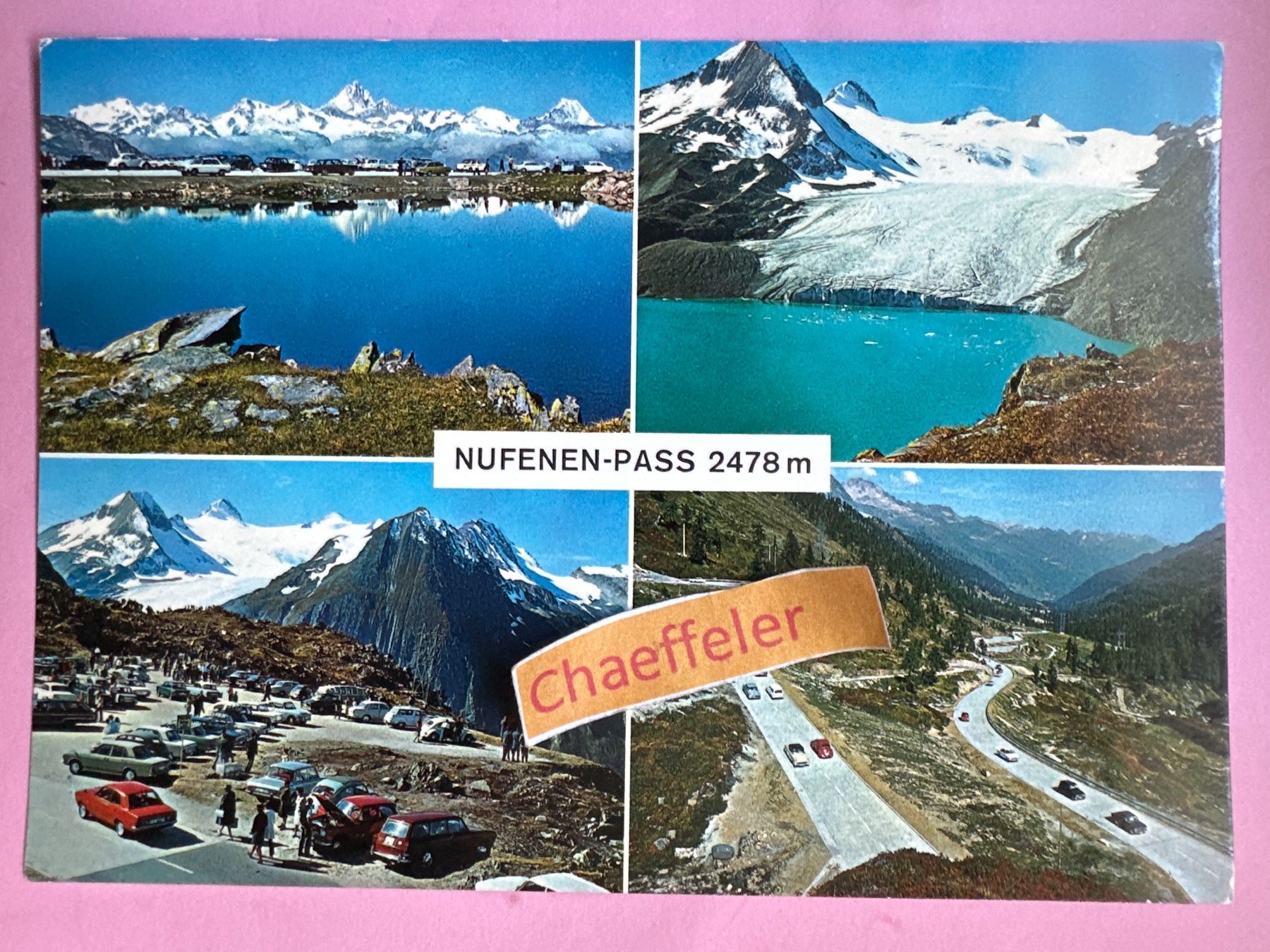 Cartes postales: Nufenen-Pass. - Passodella Nufenen – D'occasion à Zürich par Chaeffeler