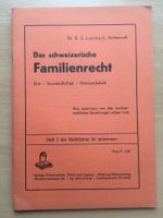 Das schweizerische Familienrecht - E. Lienhart (1942)