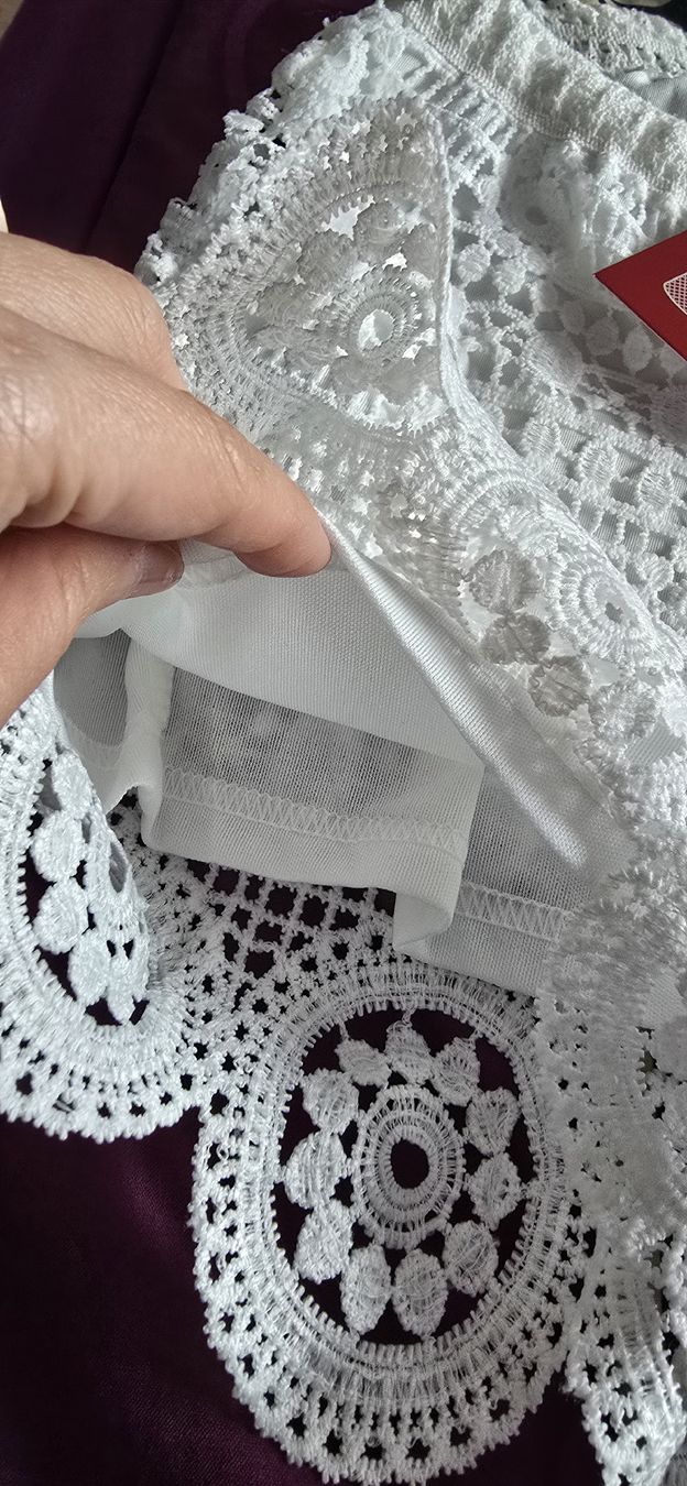 Pantaloni: Crochet Shorts Damen Gr.M Weiss – Nuovo e nell'imballaggio originale da Baden venduto da slaesh 1