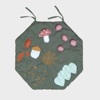 Fabelab, Krabbeldecke,  Aktivitätsdecke aus Bio-Baumwolle