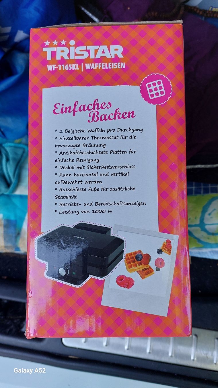 Elettrodomestici da cucina: Waffeleisen Sweet Baking WF-1165KL – Nuovo e nell'imballaggio originale da Herzogenbuchsee venduto da Muratelagozlu 1