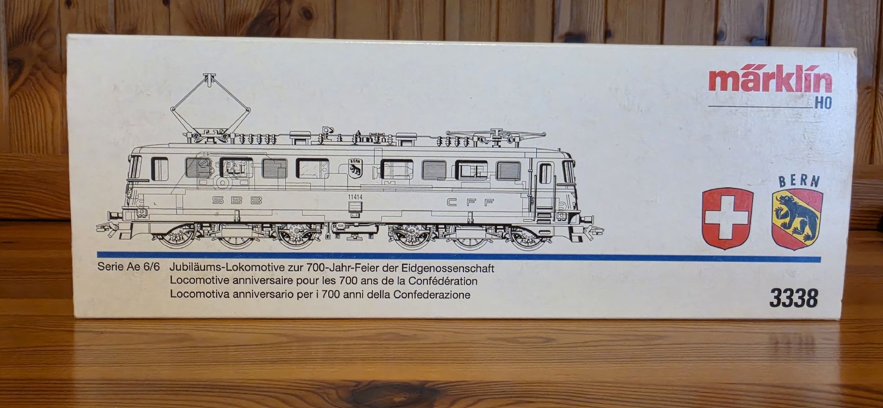Märklin Modelleisenbahnen: Märklin Ae 6/6 HO Bern – Gebraucht aus Bettlach von United83 6