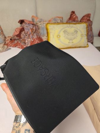 Original Versace Tasche/ Clutch Schwarz Neuwertig!
