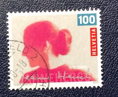 Nr.1367 100 Geburtstag Jeanne Hersch GESTEMPELT  ﻿  