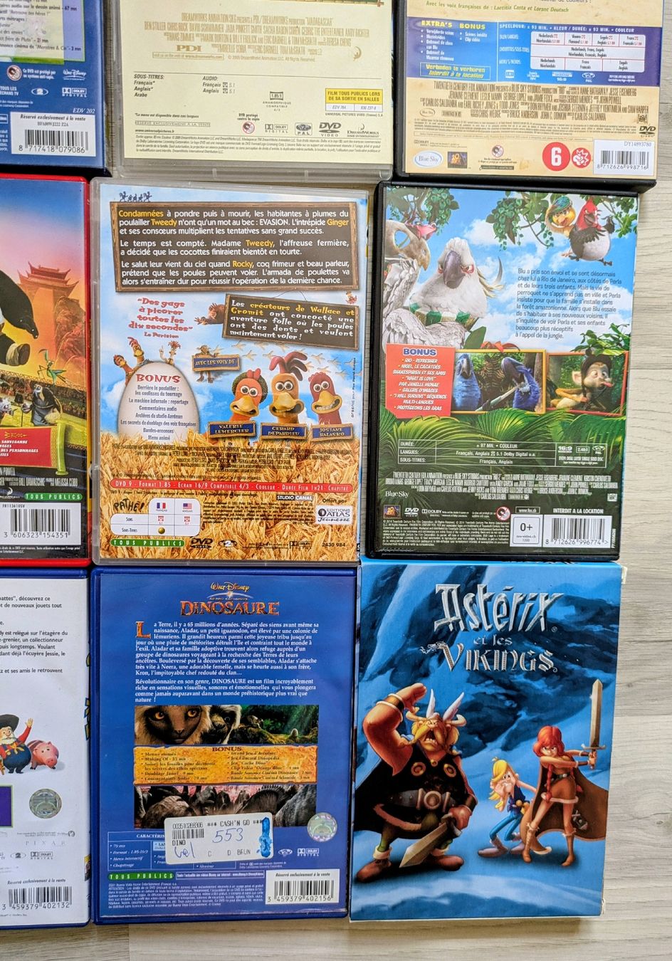 Tutti i DVDs: 19 dvd Pixar Disney  – Usato da Châtonnaye venduto da Enjie 5