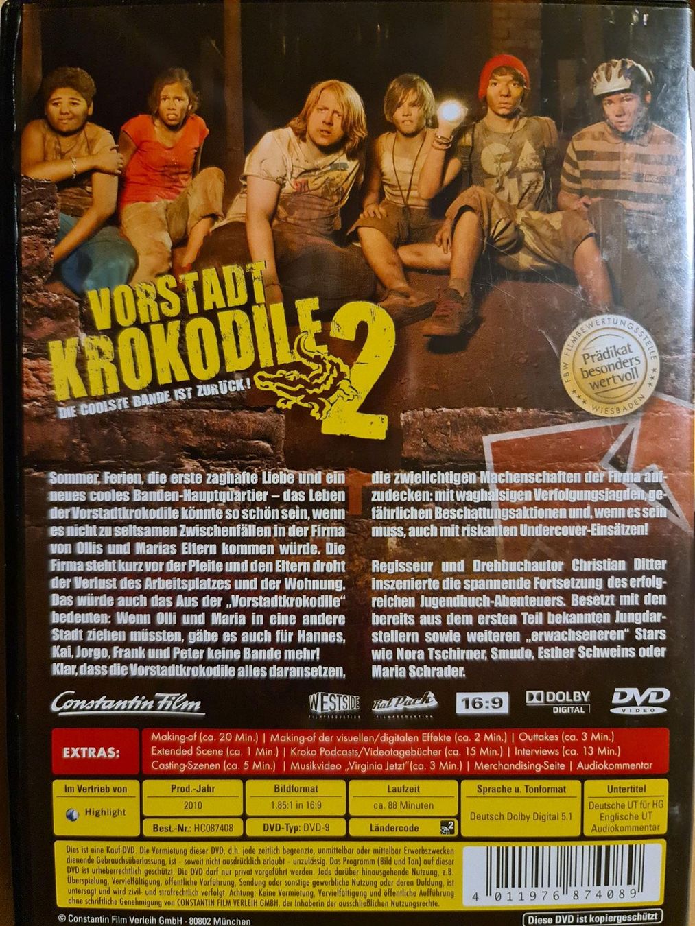 Tous les DVDs: Vorstadt Krokodile 2 – D'occasion à Dintikon par Vexi 1