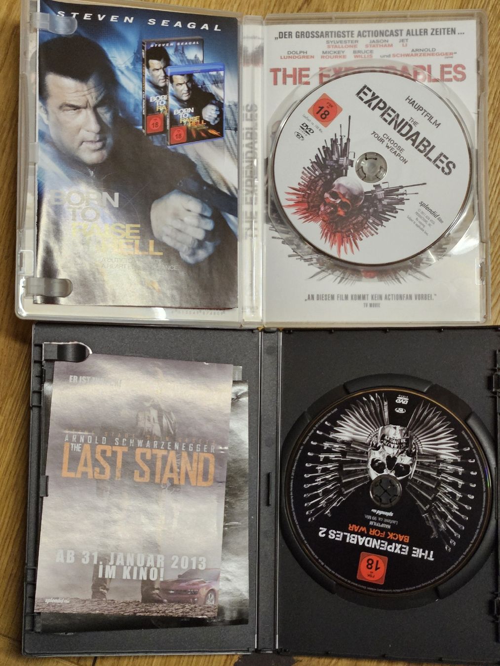 Tutti i DVDs: Expendables Bundle 1 + 2 DVD – Usato da Oberdorf BL venduto da BaldenEagle 1