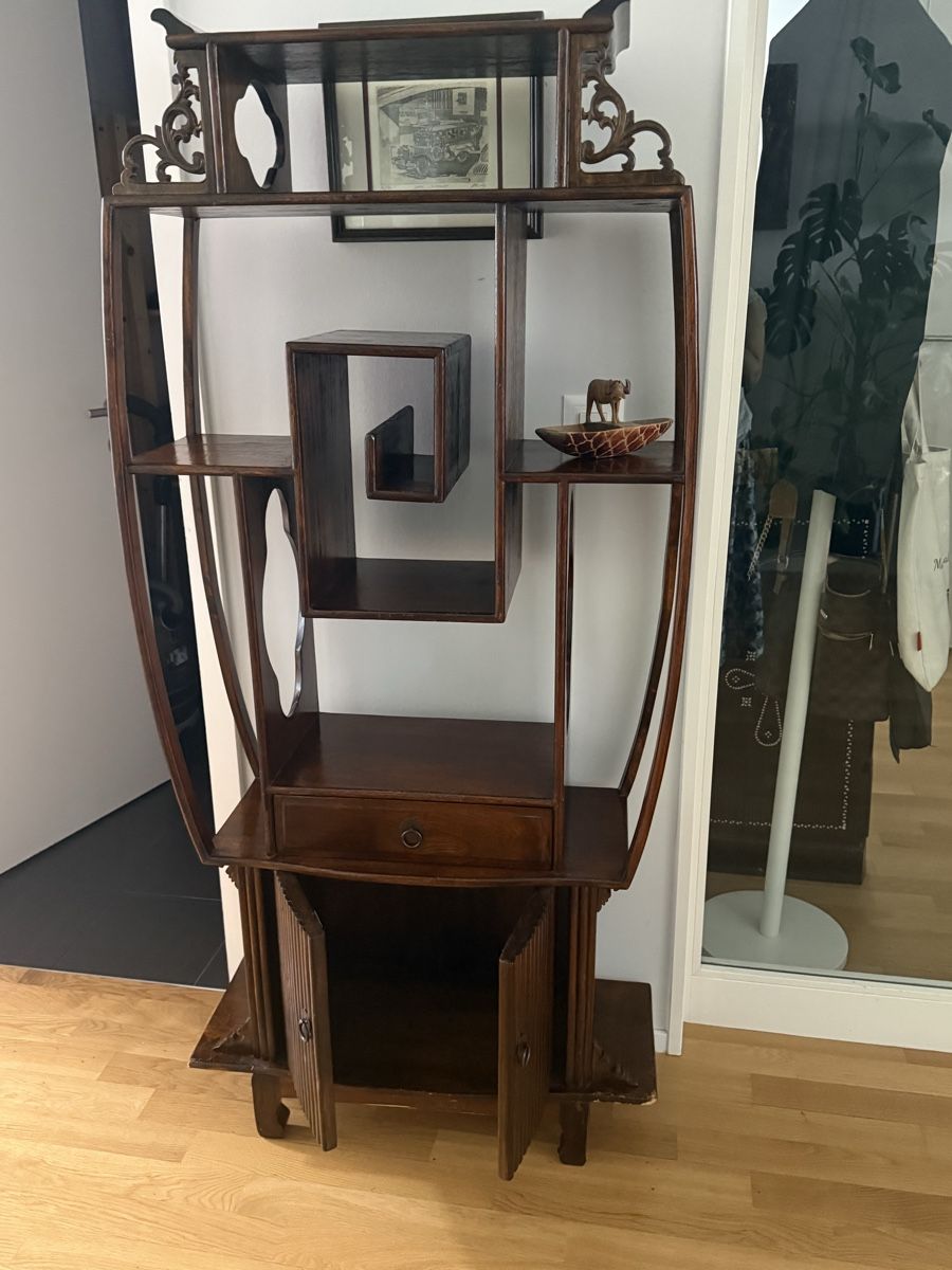 Scaffali: Authentic teak wood oriental display shelf  – Usato da Chêne-Bougeries venduto da nee_f2v7 7