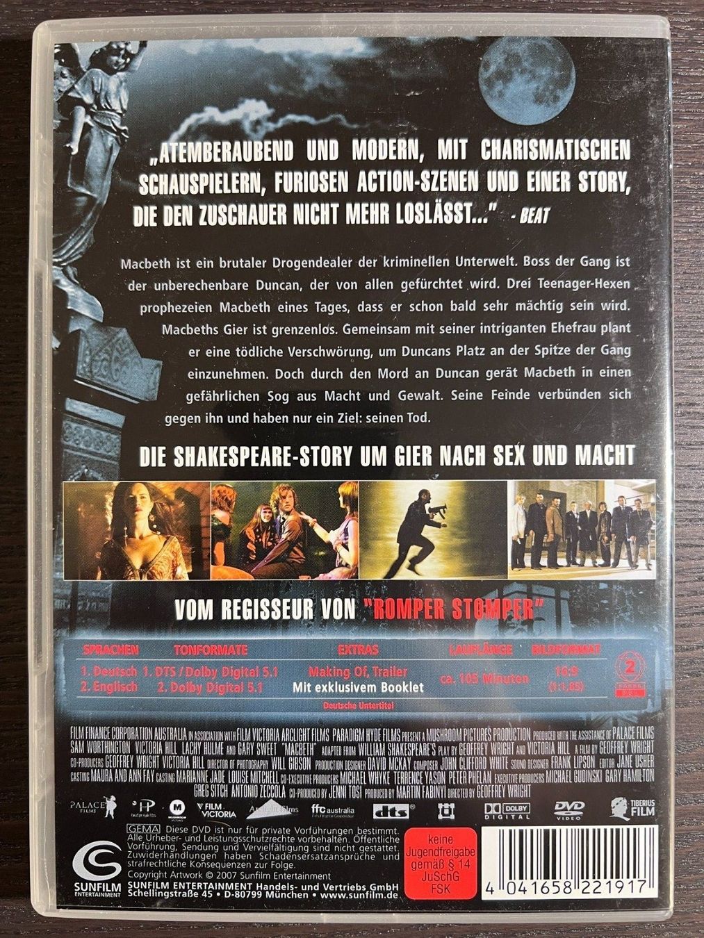 Tous les DVDs: Macbeth – D'occasion à Zürich par FilmFreunde 1