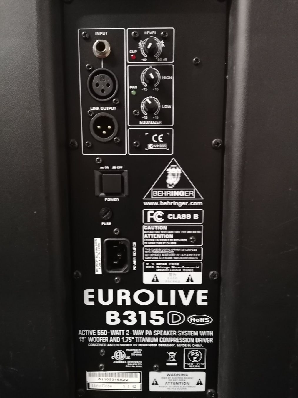 Behringer Haut-parleurs: Behringer Lautsprecher – D'occasion à Geroldswil par Dirici 4