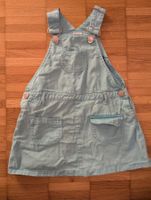 Süsses Jeans Kleid/Jupe mit Träger, Grösse 98, Top Zustand!