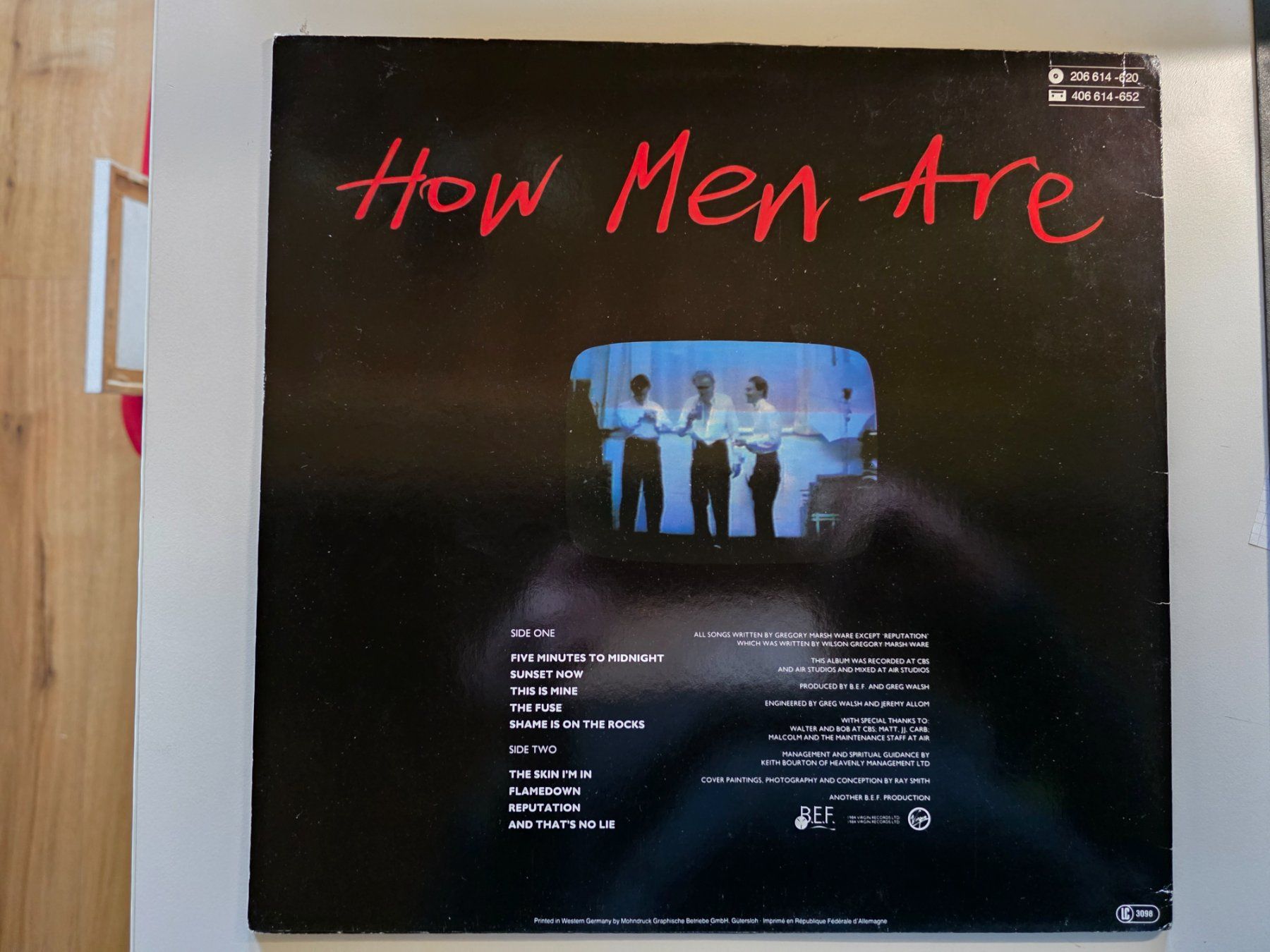 Dischi in vinile: LP: Heaven 17 - How Men Are - – Usato da Walterswil BE venduto da Lonitti 2