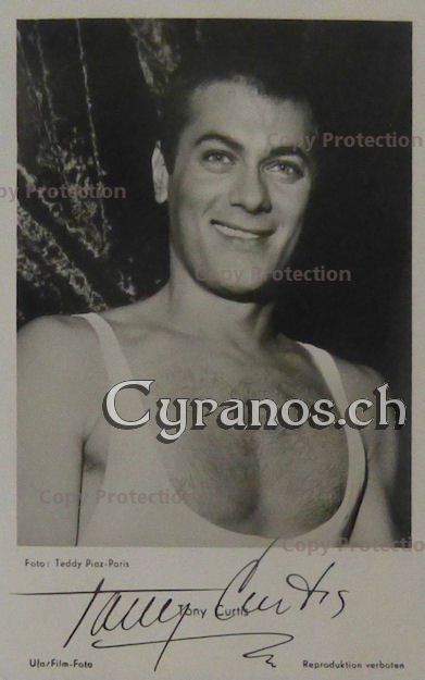 Autogramme: Tony Curtis (1925-2010) Schauspieler - Autogramm – Gebraucht aus Dietikon von cyranos.ch