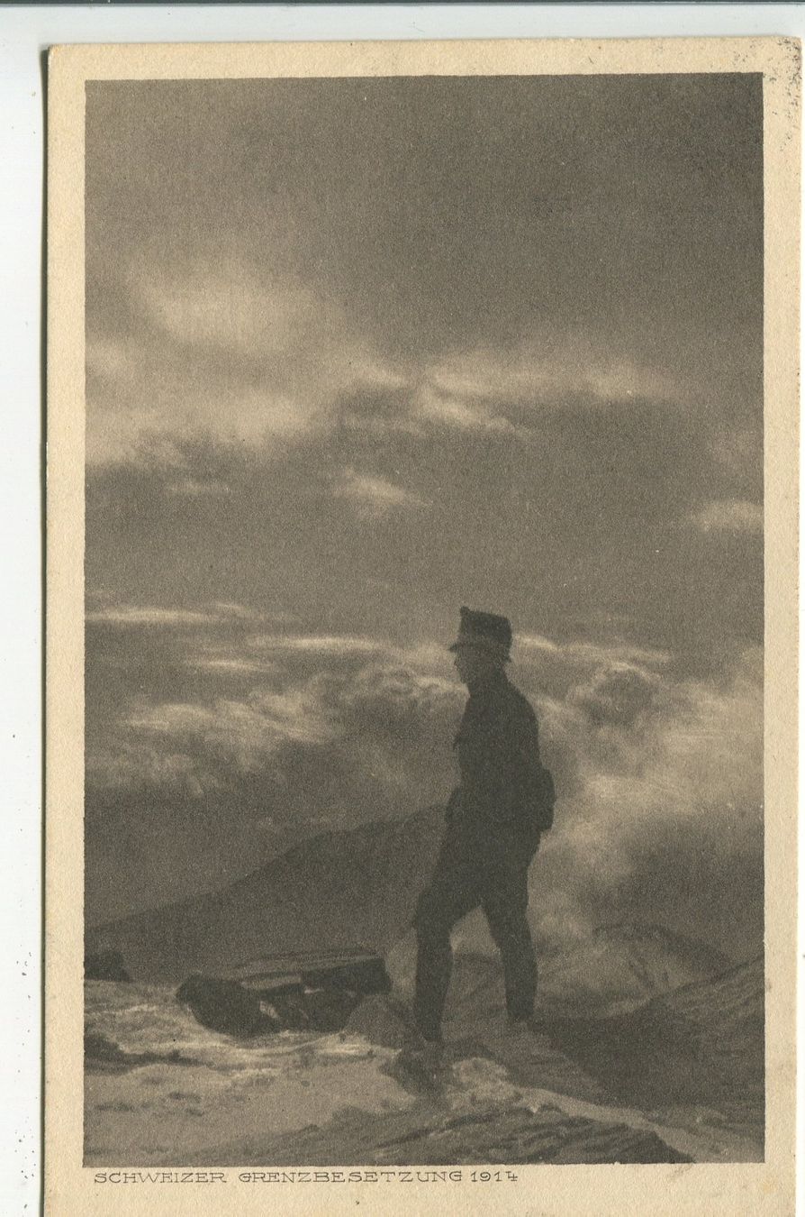 Cartoline postali: AK Schweizer Grenzbesetzung 1914 – Usato da Zug venduto da pinundpuk