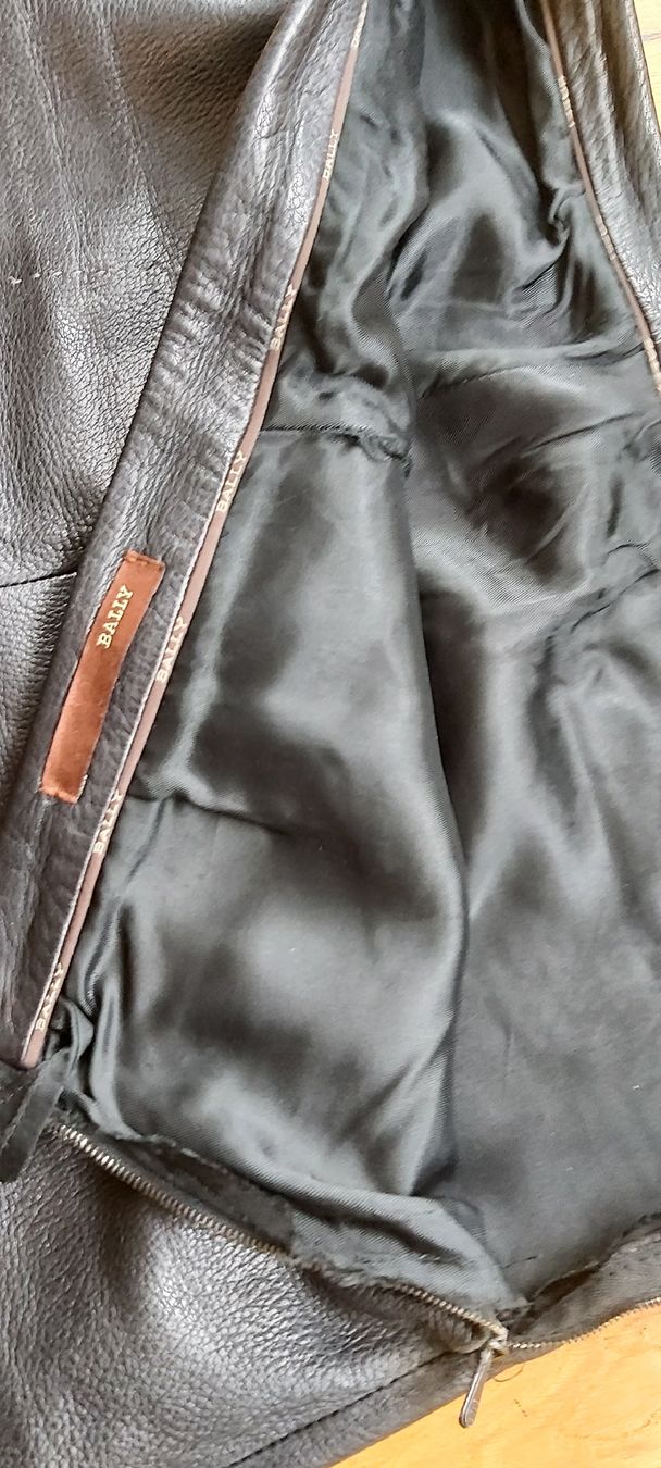 Bally Pantaloni: Leder Hose von Bally – Usato da Basel venduto da lor60 1