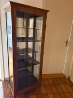 Antike Glas Vitrine