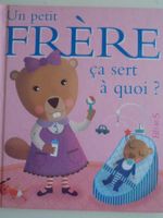 " Un petit frère ça sert à quoi " pages en plastique