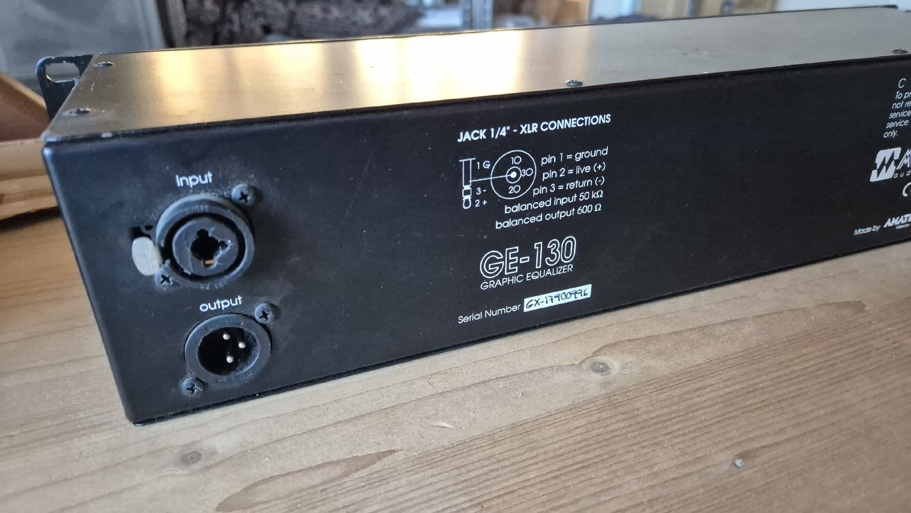 Master Audio Design Egaliseurs: Vintage GE-130 Graphic Equalizer – D'occasion à Bern par rueetschit 4