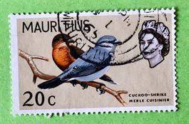 BRIEFMARKEN AUS  Mauritius Vögel GESTEMPELT 
