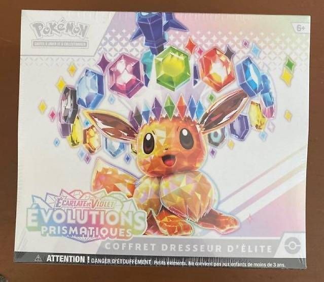 Carte collezionabili: Pokémon ETB Évolutions Prismatiques neuve scellée – Nuovo e nell'imballaggio originale da Belmont-Lausanne venduto da abc_blm5