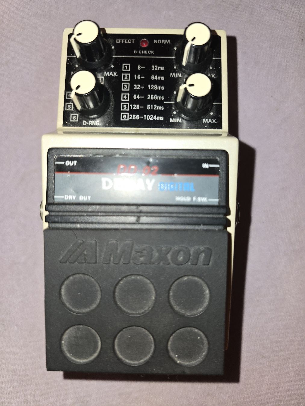 Musikinstrumente: MAXON DD-02 D.DELAY ... 80-ER – Gebraucht aus Zürich von Antiquedealer 3