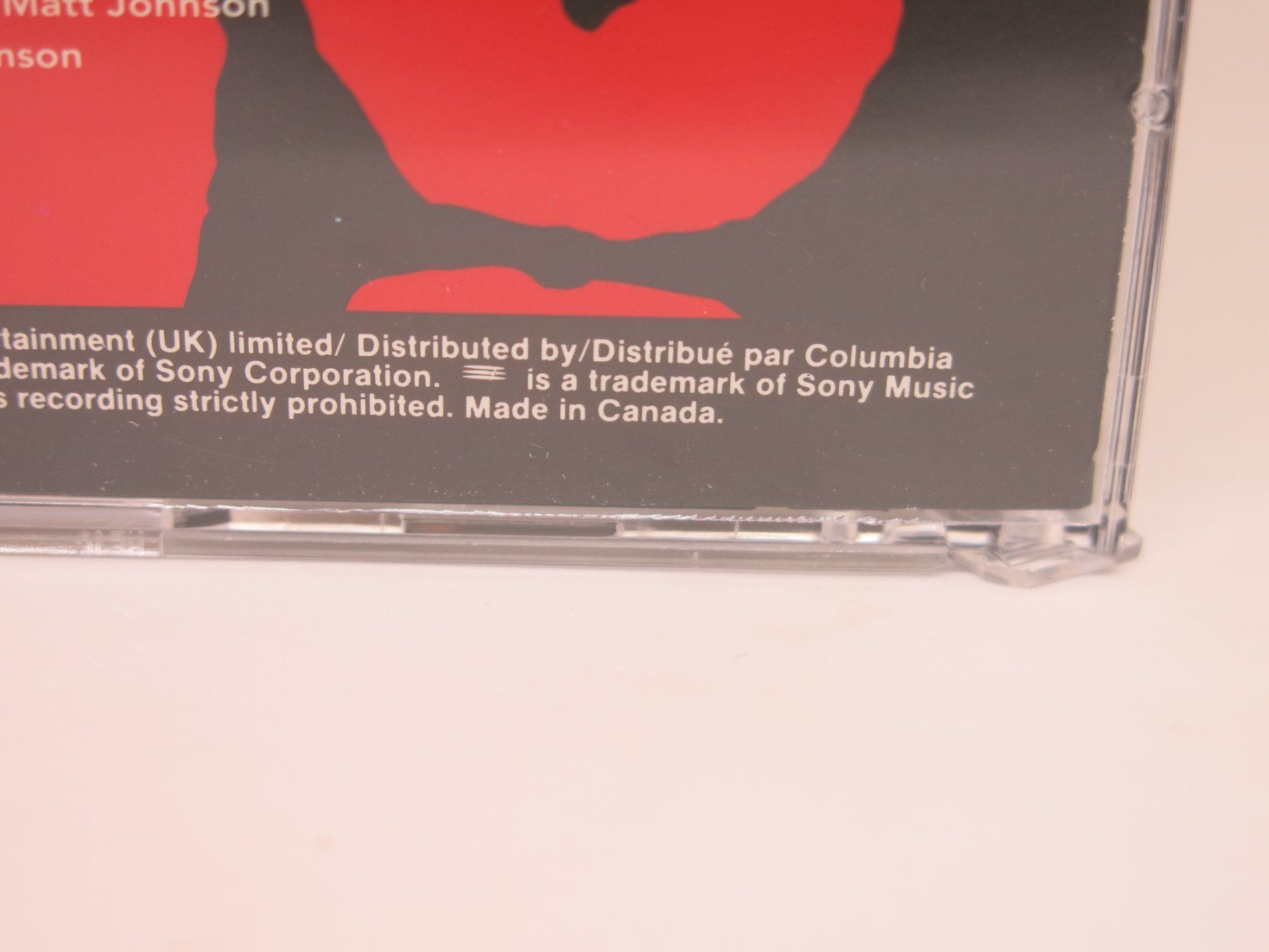 CD: rare Canada CD: The The – Solitude – Usato da Ernetschwil venduto da luisvonerni 3