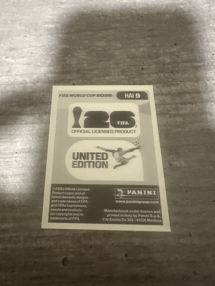 Panini Carte collezionabili: HAI 9 , FIFA WORLD CUP 2026 PANINI  – Nuovo (secondo la descrizione) da Frauenfeld venduto da 1PegPeg1 1