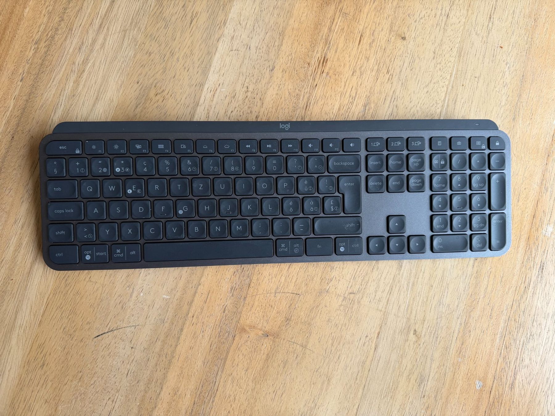 Logitech Tastaturen: MX Keys - Schwarz – Gebraucht aus Glattpark(Opfikon) von Techn1c