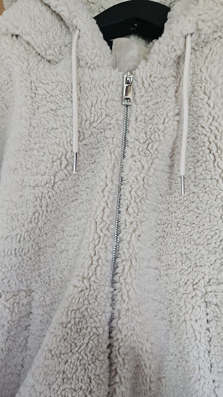 C&A Giacche: Teddyjacke in cream, Grösse 42  – Usato da Lippoldswilen venduto da topmodel62 2