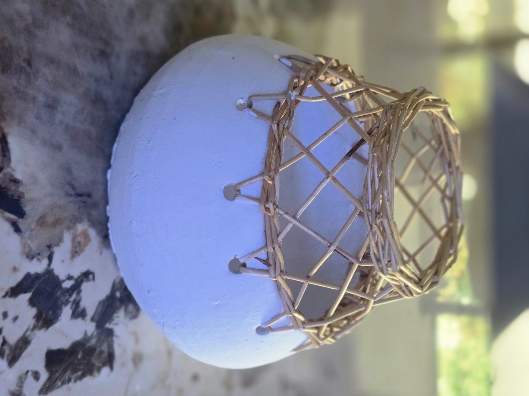 Vasen & Gefässe: Herbstdeko: Vase mit Weidenkorb-Design NEU Boho Ibiza – Neu und originalverpackt aus Matzingen von FashionLady2 1