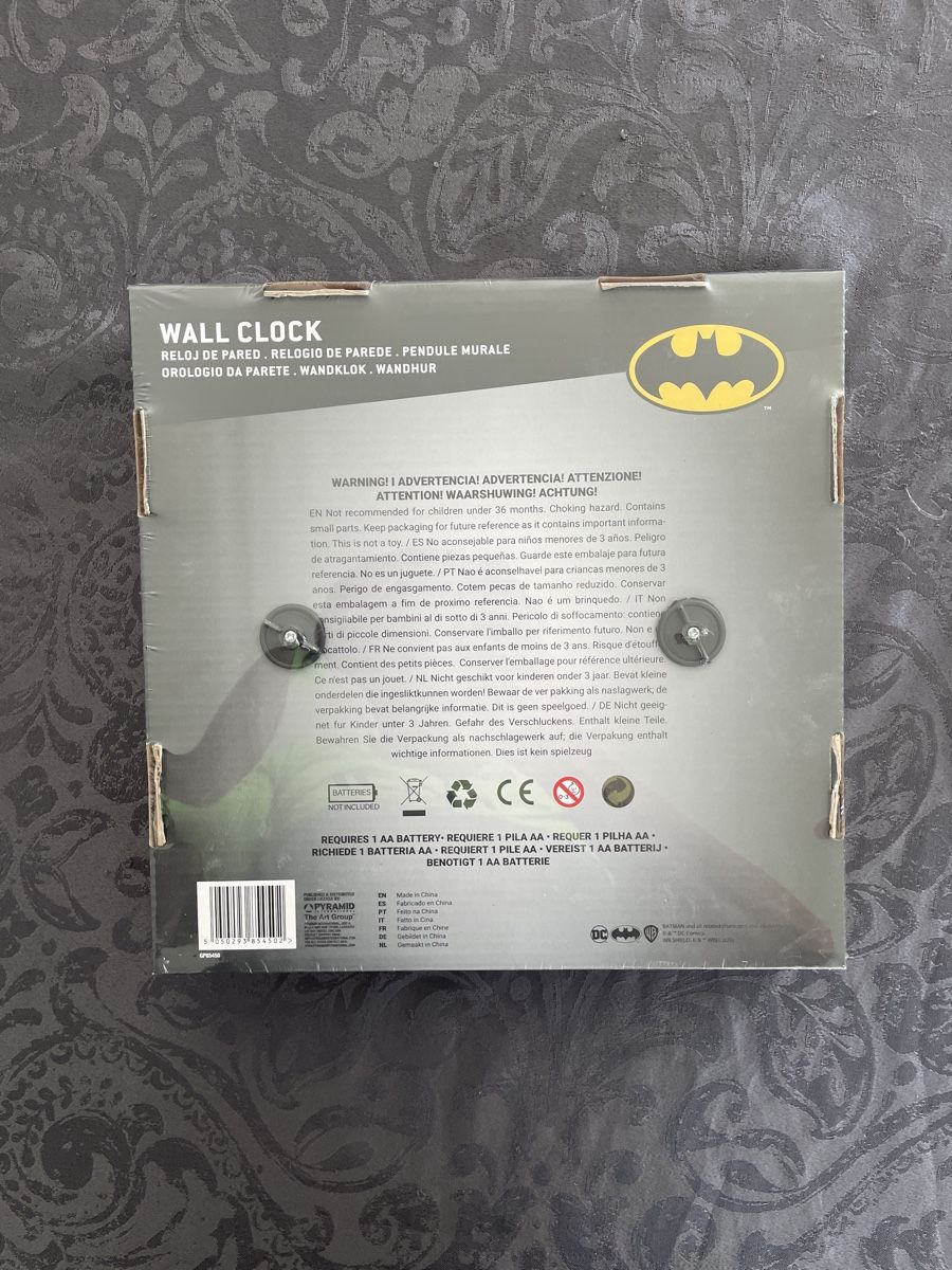 Stand- & Wanduhren: Horloge Murale Batman Neuve Emballée - Collection DC – Neu und originalverpackt aus Dombresson von Bru-Way.WE.co 1