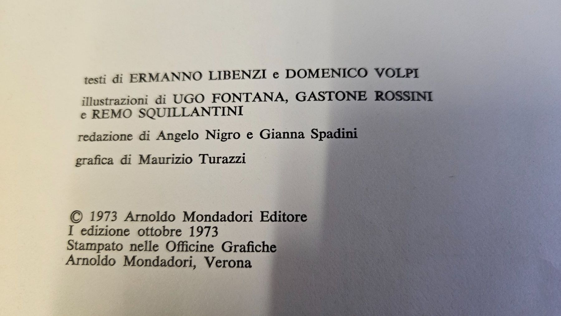 Bücher: 3 libri "Prima enciclopedia Mondadori" 1973 – Gebraucht aus Melano von H-Sara 1