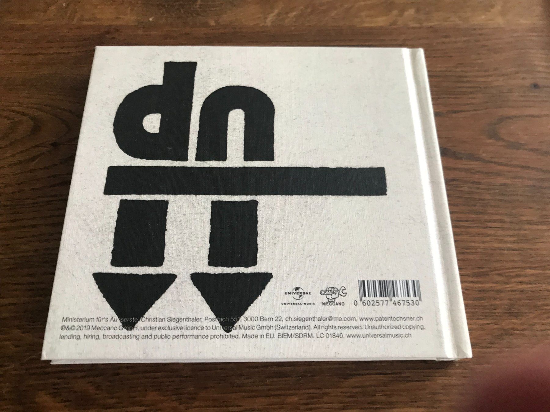 CDs: PATENT OCHSNER - Cut Up - CD – Gebraucht aus Buchs AG von Archie 2